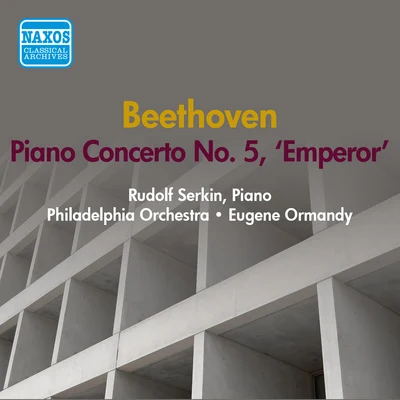 Rudolf SerkinBEETHOVEN: Piano Concerto No. 5 (Serkin) (1950)