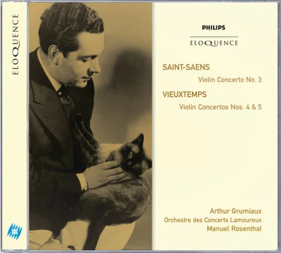 Orchestre des Concerts LamoureuxHans RosbaudChristoph GluckSaint-Saëns: Violin Concerto No.3; Vieuxtemps: Violin Concertos Nos.4 & 5