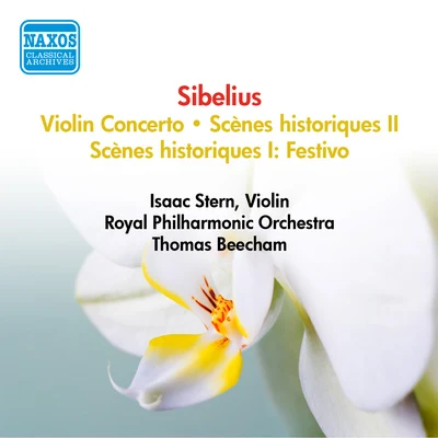 Isaac SternSIBELIUS, J.: Violin ConcertoScenes historiques II (Stern, Beecham) (1950-1952)