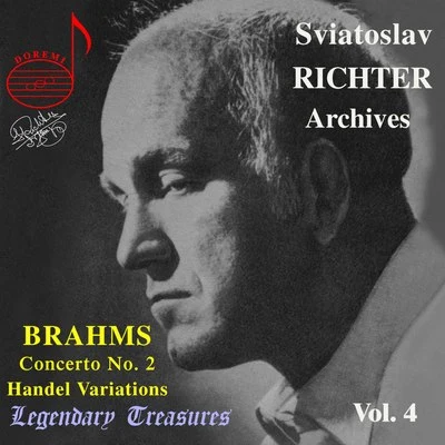 George Enescu/Dom Clément Jacob/Franz Schubert/Franz Liszt/Samuel Barber/Maurice Ravel/Frederic Chopin/Robert Schumann/Wolfgang Amadeus Mozart/Philippe GaubertRichter Archives, Vol. 4: Brahms Handel Variations (Live)