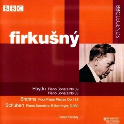 Symphonieorchester Radio Luxemburg/Rudolf Firkušný/Felix Mendelssohn/Louis de Froment/Philharmonia Hungarica/Reinhard Peters/Michael Ponti/Ruggero Ricci/Volker Schmidt Gertenbach/Berliner SimphonikerHaydn: Piano Sonata No.59; Piano Sonata No.33Brahms: Four Piano Pieces Op.119Schubert: Piano Sonata in B flat major, D960