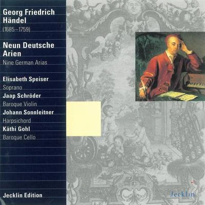 Jaap SchroderConcerto AmsterdamDaniel ChorzempaGeorg Friedrich Händel: Neun deutsche Arien