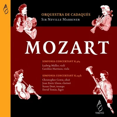 Orquestra de Cadaqués/David Tomàs/Sir Neville Marriner/Wolfgang Amadeus Mozart/Jaime Martin/Joan Enric Lluna/Christopher CowieMozart: Simfonies Concertants