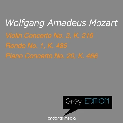 Jadwiga Kotnowska/Orchestre Radio-Symphonique Paris/Peter SchmalfussGrey Edition - Mozart: Violin Concerto No. 3, K. 216 & Piano Concerto No. 20, K. 466