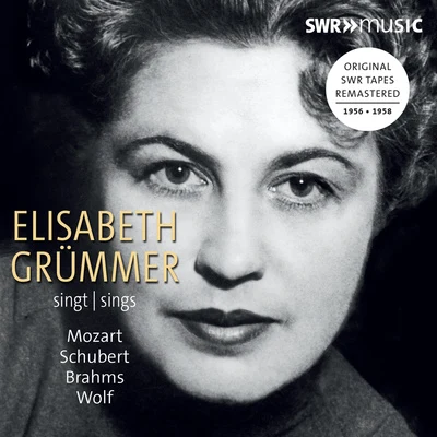 Elisabeth GrümmerWiener PhilharmonikerFerenc FricsayVocal Recital (Soprano): Grummer, Elisabeth - MOZART, W.A.SCHUBERT, F.BRAHMS, J.WOLF, H.