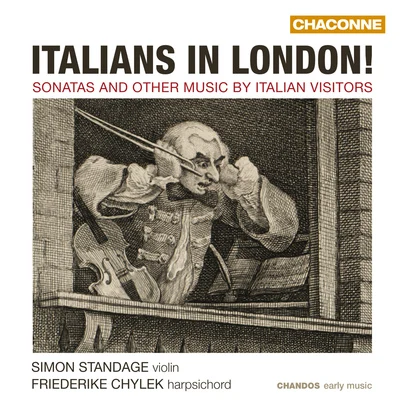 Collegium Musicum 90/Peter Holtslag/Simon Standage/Rachel BrownViolin Recital: Standage, Simon - VISCONTI, G.GEMINIANI, F.VERACINI, F.M.CASTRUCCI, P.CARBONELLI, G.S. (Italians in London!)