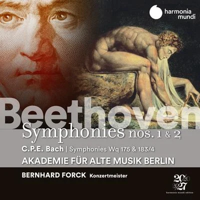 Akademie für Alte Musik Berlin/Dorothea Roschmann/René Jacobs/Kobie van Rensburg/Silvia Tro Santafe/Bernarda Fink/Lawrence Zazzo/Verónica CangemiBeethoven: Symphonies Nos. 1 & 2 - C.P.E. Bach: Symphonies, Wq 175 & 18317