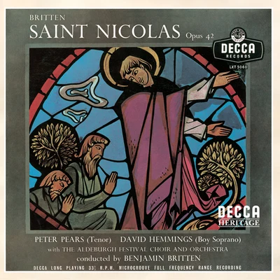 Sir Peter PearsBritten: St.Nicolas, Op.42