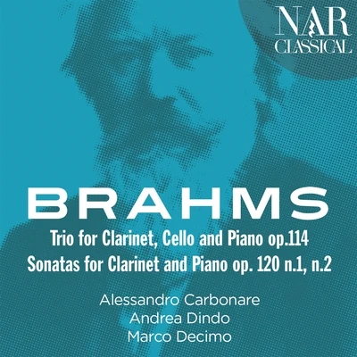 Giampaolo PrettoAndrea DindoBrahms: Trio for Clarinet, Cello and Piano & Sonatas for Clarinet and Piano