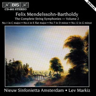 Amsterdam Sinfonietta/Geoffrey PatersonMENDELSSOHN: String Symphonies Nos. 1, 6, 7 and 12