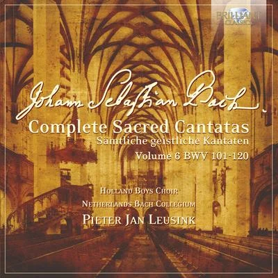 Nico Van Der MeelConcertgebouw Chamber OrchestraAnton ScharingerVittorio NegriHenk SekreveAntonio VivaldiJohn ConstableJochen KowalskiJ.S. Bach: Complete Sacred Cantatas Vol. 06, BWV 101-120