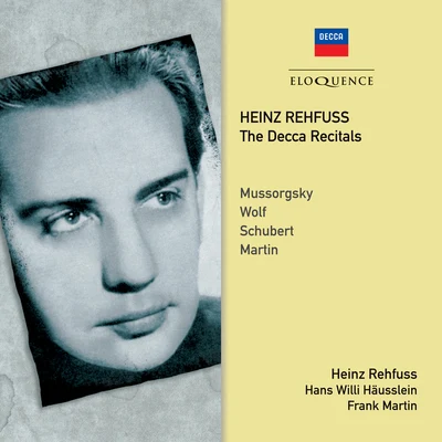 Maureen Forrester/Vienna Festival Orchestra/Heinz Rehfuss/Felix ProhaskaHeinz Rehfuss - The Decca Recitals