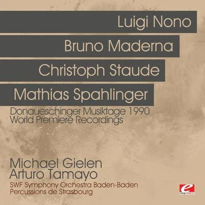 Michael GielenChristian TetzlaffSWR Symphony OrchestraDonaueschinger Musiktage 1990 - World Premiere Recordings (Digitally Remastered)