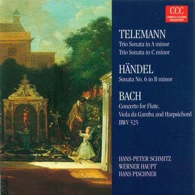 Hans PischnerTelemann: Trio Sonata, TWV 42:A4, c2Händel: Flute Sonata, Op. 1, No. 9Bach: Trio Sonata No. 1