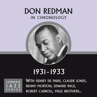 Don RedmanComplete Jazz Series 1931 - 1933