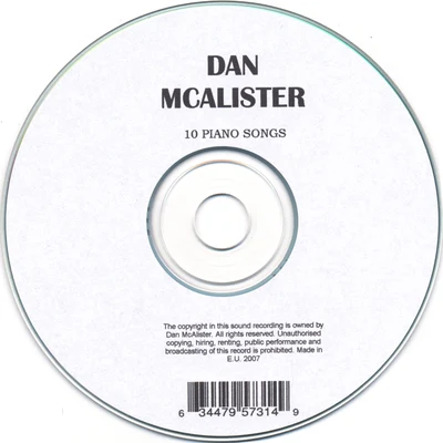 Dan McAlister10 Piano Songs