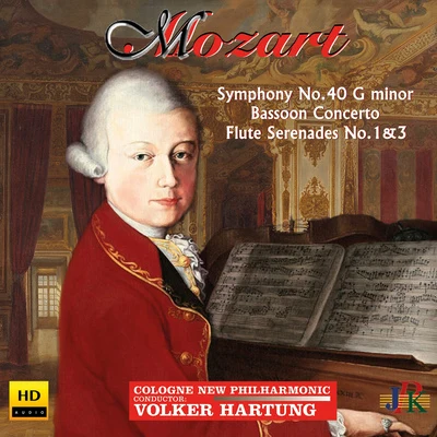 Cologne New Philharmonic Orchestra/Volker Hartung/Oleg Poliansky/Sergej BelesovMozart, W.A.: symphony no. 40bassoon concerto, K. 191flute quartets no是. 1 安定 3 (M. Schubert, Cologne new philharmonic, Hart UN館)