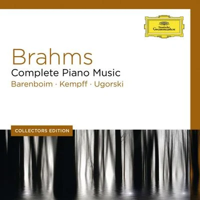 Anatol UgorskiComplete Brahms Edition Vol.4 - Klavierwerke CD 1