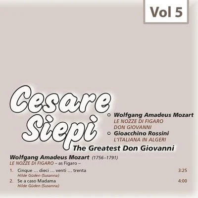 George Cehanovsky/James McCracken/George Cehanovksy/Cesare Siepi/Dimitri Mitropoulos/Orchestra and Chorus of the Metropolitan Opera House/Mario Del Monaco/Helen Vanni/Leonard Warren/Zinka MilanovCesare Siepi - The Greatest Don Giovanni, Vol. 5