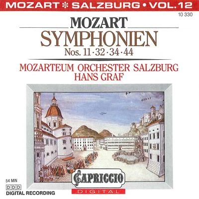 Hans GrafMOZART, W.A.: Symphonies, Vol. 12 (Salzburg Mozarteum Orchestra, Graf) - Nos. 11, 32, 34, 44