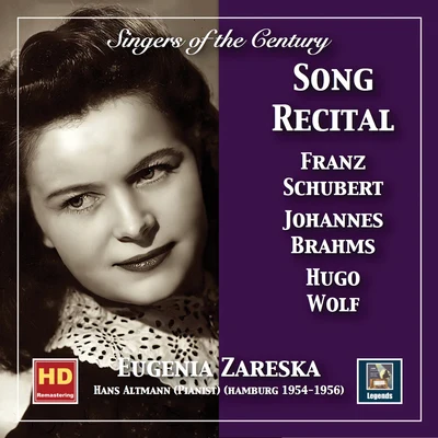 Matthäus von CollinSingers of the Century: Eugenia Zareska Song Recital (2019 Remaster)