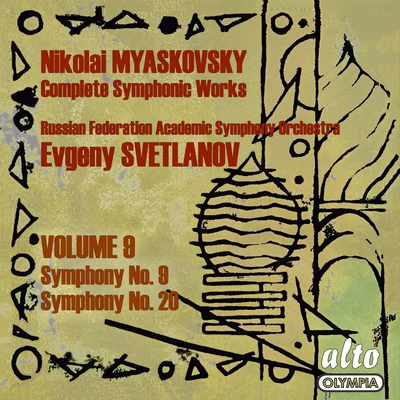 USSR Symphony OrchestraMyaskovsky: Complete Symphonies, Volume 9 – Symphonies Nos. 9 and 20 - Svetlanov