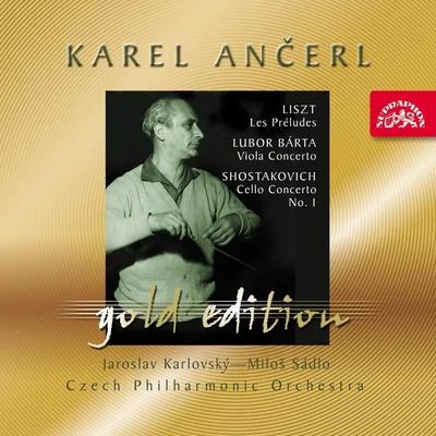 Czech Philharmonic OrchestraFranz LeharPrague Philharmonic ChoirLibor PešekMiroslav KoppGabriela BenackovaAncerl Gold Edition 42 Liszt, Barta, Shostakovich