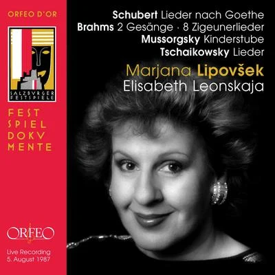 Marjana LipovšekSchubert, Brahms & Mussorgsky: Lieder (Live)