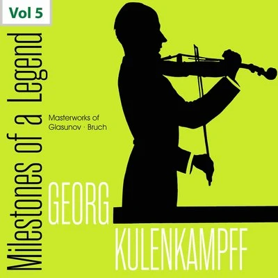 Dorothy Kirsten/Swedish Radio Symphony Orchestra/New York Metropolitan Opera Orchestra/New York Metropolitan Opera Chorus/Thelma Votipka/Studio orchestra/Cesare Siepi/Sten Frykberg/Frank Guarrera/Donald VoorheesMilestones of a Legend - Georg Kulenkampff, Vol. 5 (1941, 1948)