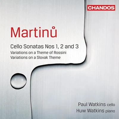 Paul WatkinsMARTINU, B.: Cello Sonatas Nos. 1-3Variations (Paul Watkins, Huw Watkins)