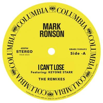 Mark RonsonI Cant Lose (Remixes) - EP