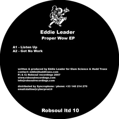 Eddie LeaderProper Wow EP