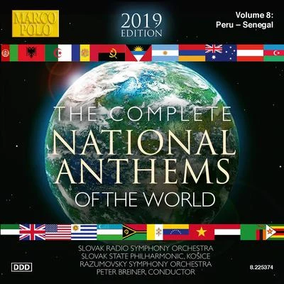 Wolf Harden/Slovak Radio Symphony Orchestra/Heribert BeisselNATIONAL ANTHEMS OF THE WORLD (COMPLETE) (2019 Edition), Vol. 8: Peru - Senegal