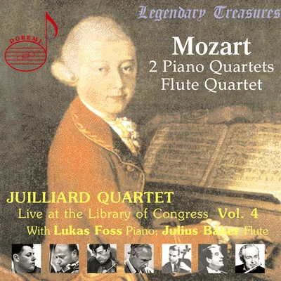 Julius BakerCarl NielsenJuilliard Quartet, Vol. 4: Live at Library of Congress – Mozart Quartets