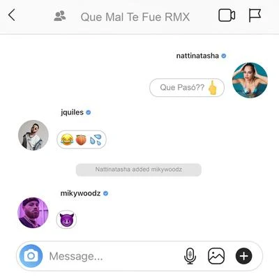 Natti NatashaQue Mal Te Fue (Remix)