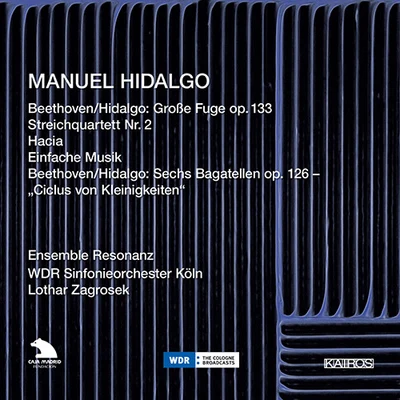 Lothar Zagrosek/Argo Band/London Sinfonietta/Michael Torke/Catherine BottHIDALGO, M.: String Quartets Nos. 1 and 2Einfache MusikBEETHOVEN, L. van: Grosse Fuge6 Bagatelles (Ensemble Resonanz, WDR Symphony, Zagrosek)