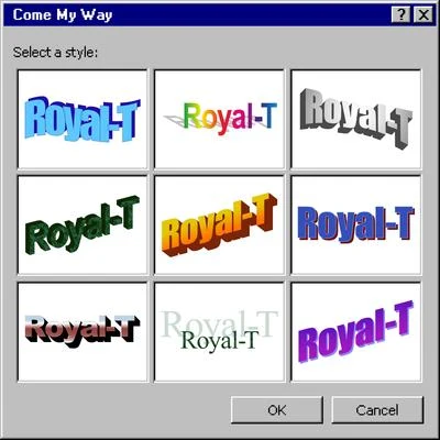 Royal-TCome My Way