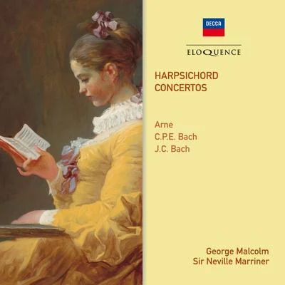 George MalcolmArne, C.P.E. Bach & J.C. Bach: Harpsichord Concertos