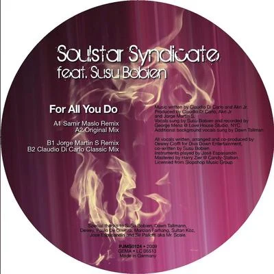 SoulStar SyndicateMichelle WeeksFor All You Do