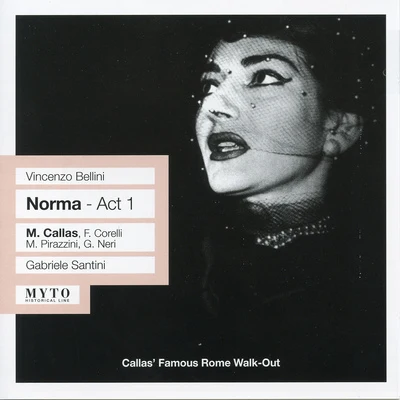 Gabriele SantiniBELLINI, V.: Norma [Opera] (Corelli, Neri, Callas, Rome Opera House Chorus and Orchestra, Santini) [1958]