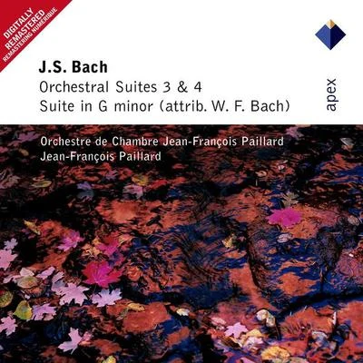 Orchestre de Chambre Jean-François PaillardJean-François PaillardBach, JS : Orchestral Suites Nos 3, 4 & Suite in G minor-Apex