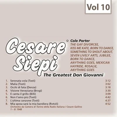 Cesare Siepi/Orchestra Sinfonica di Torino della Rai/Arturo BasileCesare Siepi - The Greatest Don Giovanni, Vol. 10