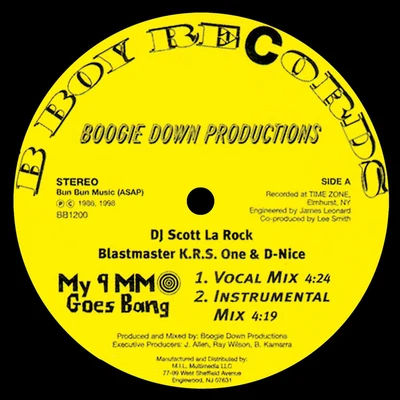 Boogie Down ProductionsMy 9mm Goes BangCriminal Minded