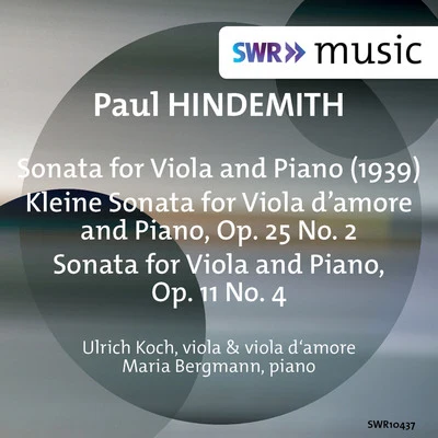 Ulrich KochHINDEMITH, P.: Viola Sonata (1939)Kleine Sonata No. 2 for Viola damore and PianoViola Sonata, Op. 11, No. 4 (U. Koch, M. Bergmann)