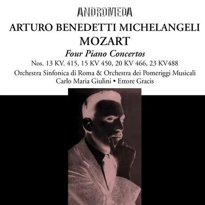 Arturo Benedetti MichelangeliMOZART, W.A.: Piano Concertos Nos. 13, 15, 20, 2328 Variations on a Theme by Paganini (Michelangeli) (1948-1951)