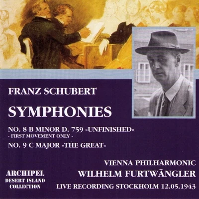 Franz Schubert/Arthur Lourié/Franz Liszt/Samuel Barber/Maurice Ravel/Richard Wagner/Frederic Chopin/Johann Sebastian Bach/Philip Glass/Karol BeffaFranz Schubert: Symphonies No. 8 in B minor D.759 Unfinished - No. 9 in C Major The Great