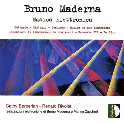 Lothar FaberBruno MadernaOrchestra Sinfonica di RomaMaderna: Electronic Music