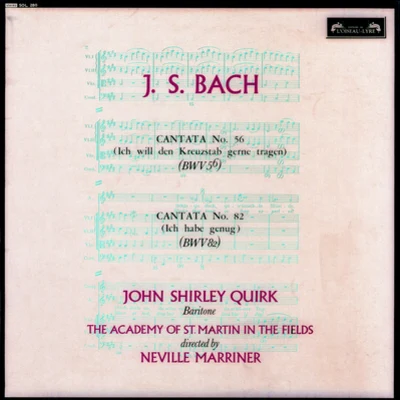 John Shirley-QuirkEnglish Chamber OrchestraBenjamin BrittenRobert LloydWandsworth School Boys ChoirIch will den Kreuzstab gerne tragenCantata, BWV 56