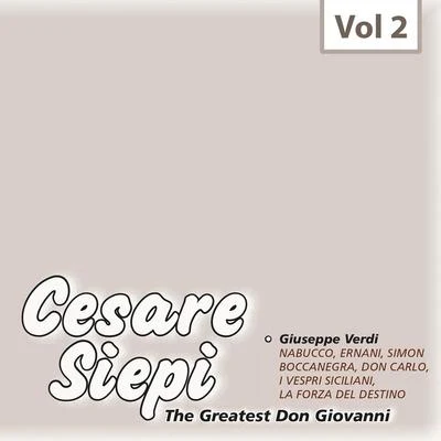 Cesare Siepi/Orchestra Sinfonica di Torino della Rai/Arturo BasileCesare Siepi - The Greatest Don Giovanni, Vol. 2