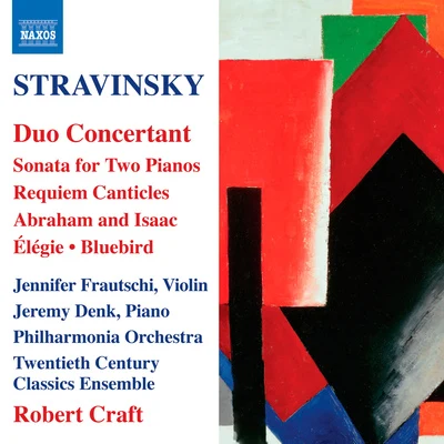 Robert CraftIsrael BakerGeorge NeikrugOtis IglemanSanford SchonbachSTRAVINSKY, I.: Duo concertantSonata for 2 PianosRequiem Canticles (Frautschi, Denk, Philharmonia Orchestra, Craft) (Stravinsky, Vol. 12)